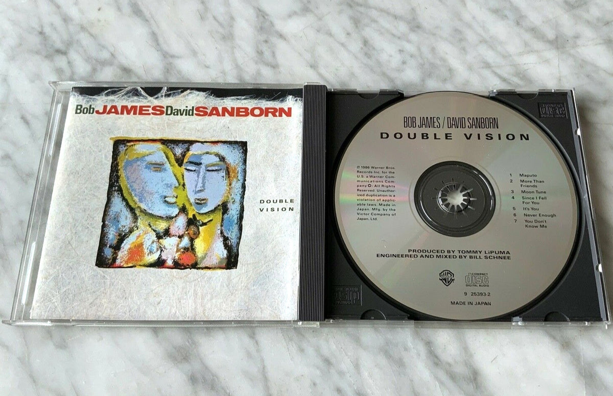 Bob James, David Sanborn – Double Vision (1986) [JAPAN TARGET ERA]