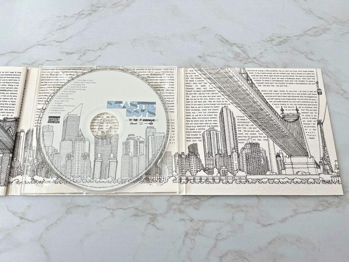 Beastie Boys – To The 5 Boroughs (Digipak) (2004) [ORIGINAL USA PRESS]