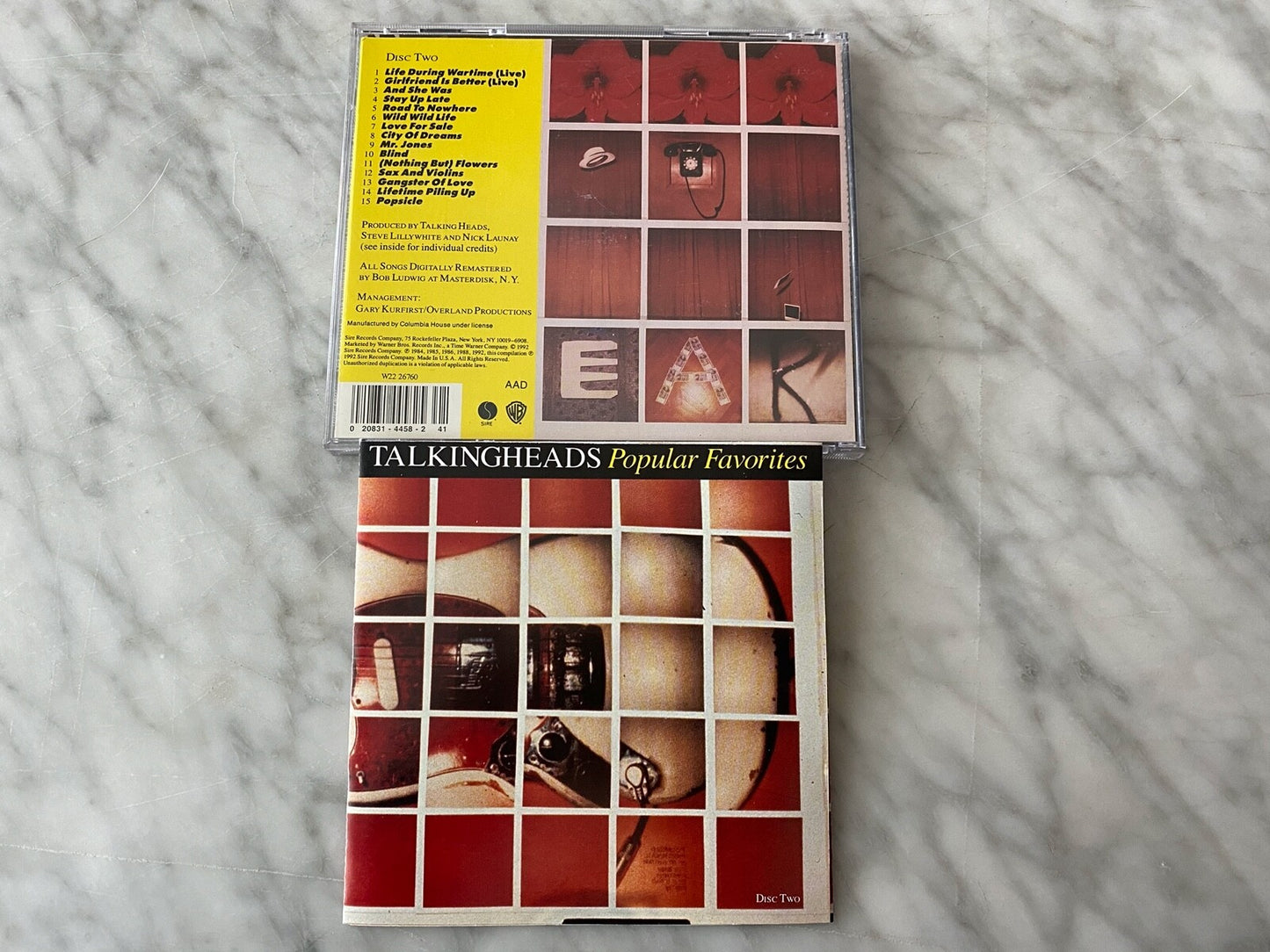 Talking Heads – Sand in The Vaseline Popular Favorites 1984-1992 (1992)