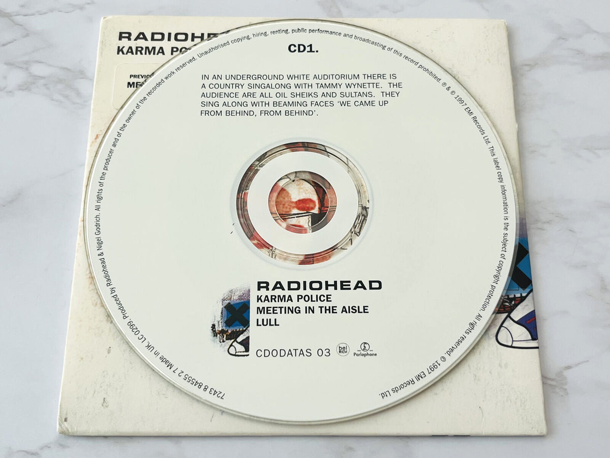 Radiohead – Karma Police (1997) [UK PRESS]