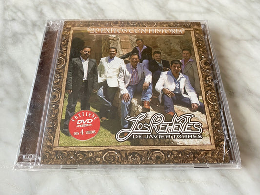Los Rehenes De Javier Torres – 20 Exitos (CD/DVD) (2005) [ORIGINAL USA PRESS]