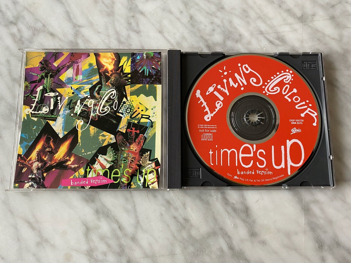 Living Colour – Time's Up Banded Version (Promo) (1990) [ORIGINAL USA PRESS]