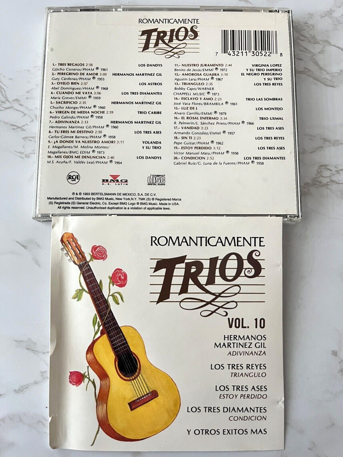 Romanticamente Trios Vol. 10 (1993) [ORIGINAL USA PRESS]
