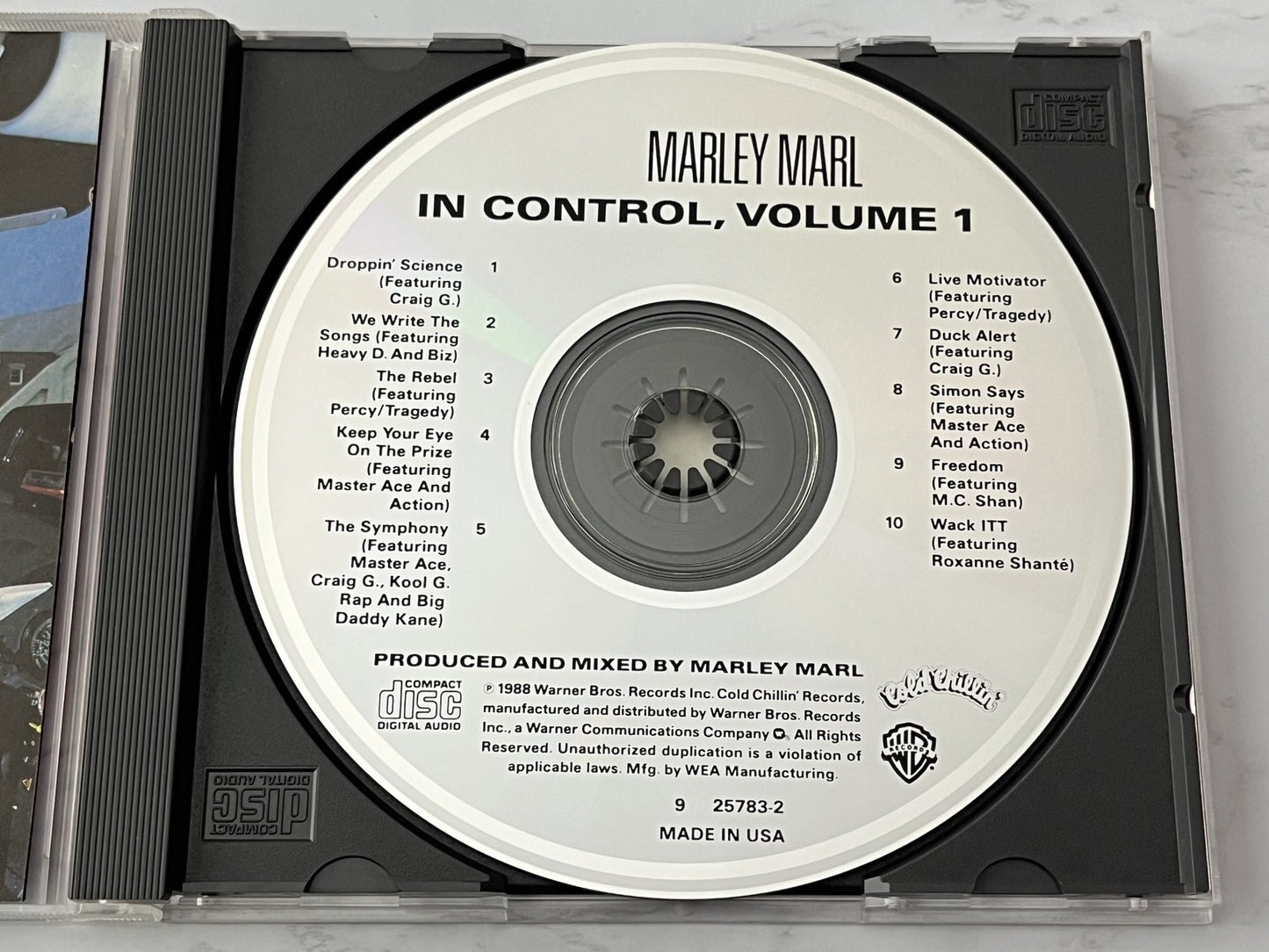 Marley Marl – In Control Volume 1 (1988) [ORIGINAL USA PRESS]