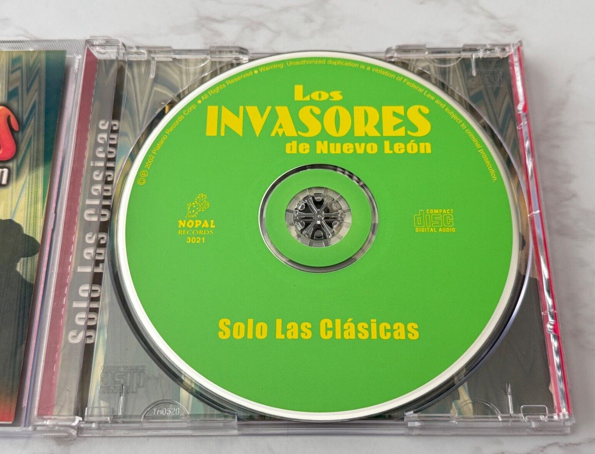 Los Invasores De Nuevo Leon – Solo Las Clasicas (2002) [ORIGINAL USA PRESS]