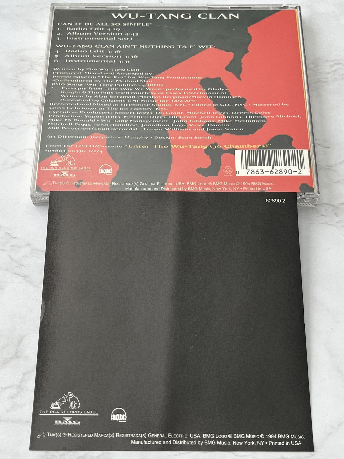 Wu-Tang Clan – Wu-Tang Clan Can It Be All So Simple (Maxi Single) (1994)