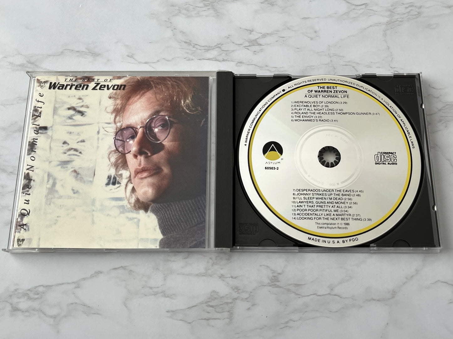 Warren Zevon – A Quiet Normal Life [USA SILVER DISC PDO]
