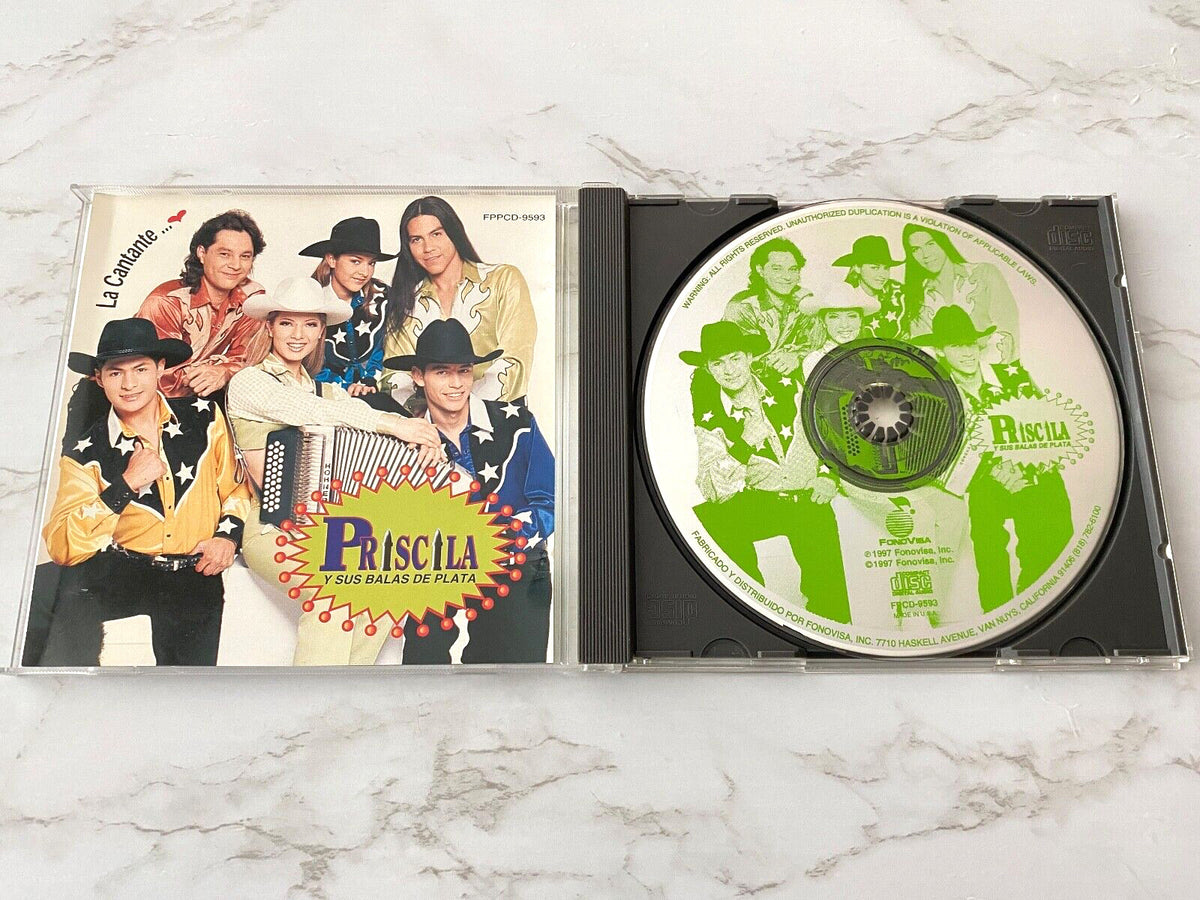 Priscila Y Sus Balas De Plata – La Cantante (1997) [ORIGINAL USA PRESS]