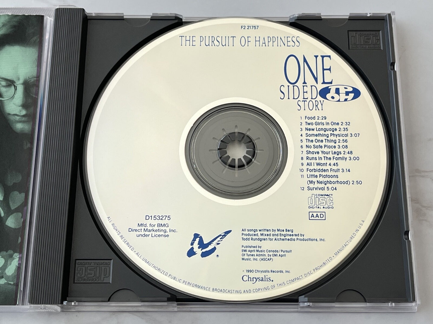 The Pursuit Of Happiness – One Sided Story (1990) [ORIGINAL USA PRESS]