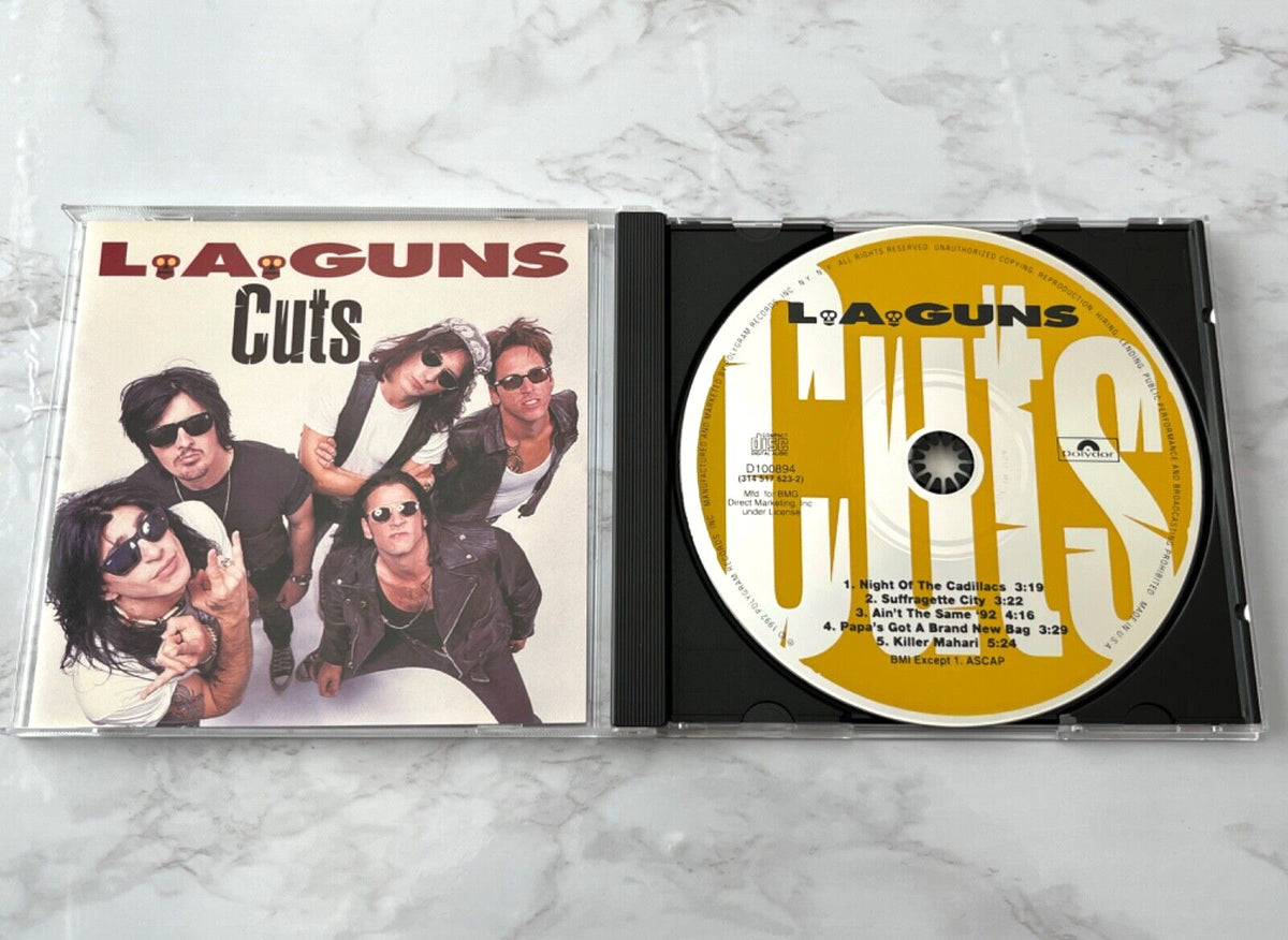 L.A. Guns – Cuts (EP) (1992) [ORIGINAL USA PRESS]
