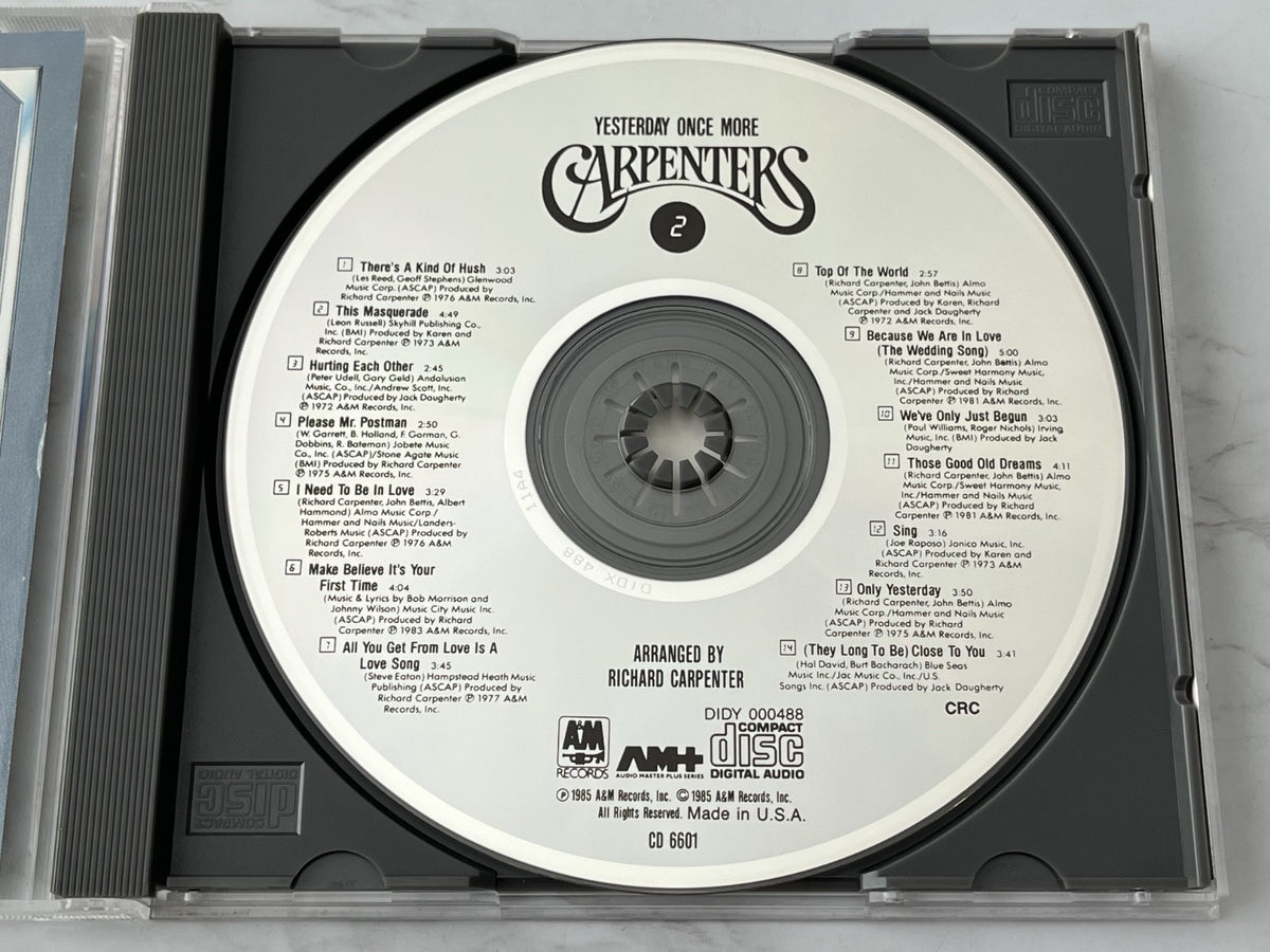 Carpenters – Yesterday Once More [DADC PRESS]