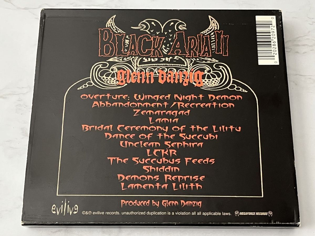 Glenn Danzig – Black Aria II (2006) [ORIGINAL USA PRESS]