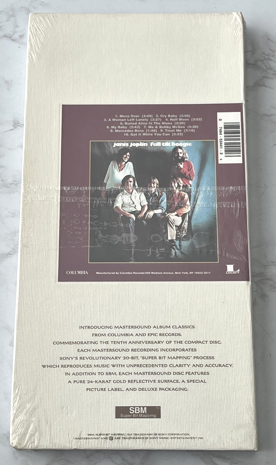 Janis Joplin – Pearl (24KT Gold, Numbered) (1993)