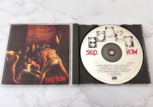 Skid Row – Slave To The Grind (1991) [ORIGINAL USA PRESS]