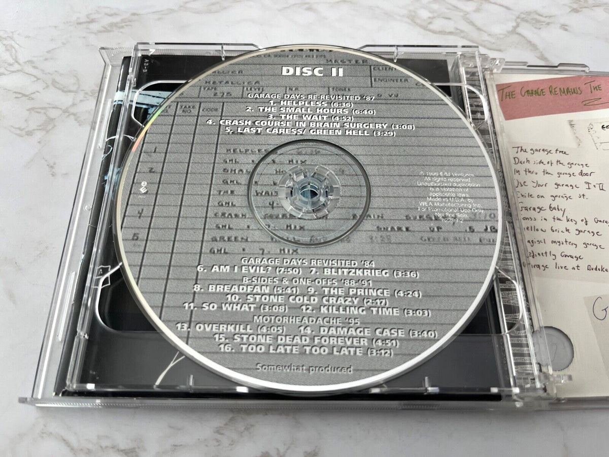 Metallica – Garage Inc. (Promo) (1998)