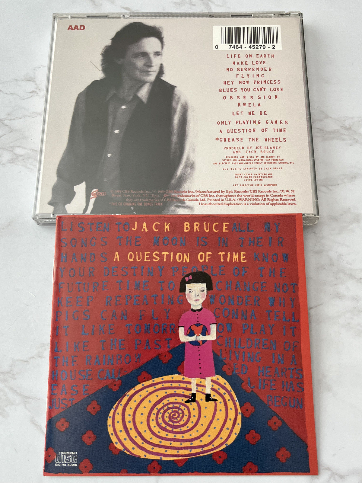 Jack Bruce – A Question Of Time (1989) [DADC PRESS]