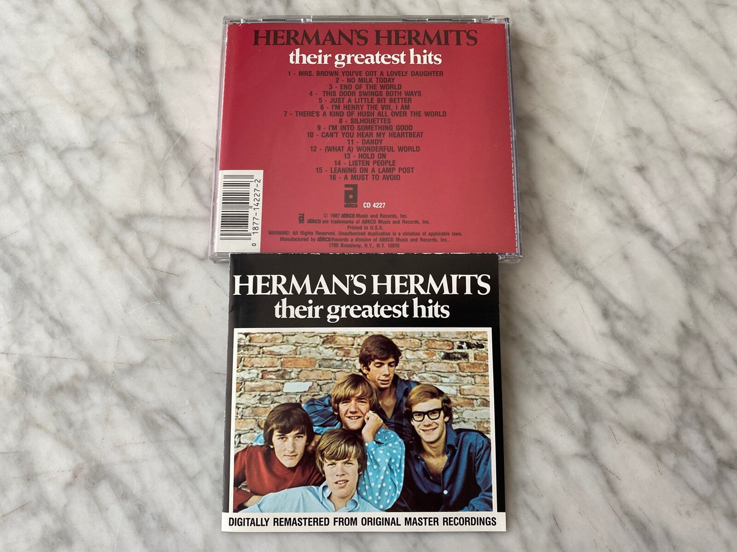Herman's Hermits – Their Greatest Hits [DISCTRONICS PRESS]