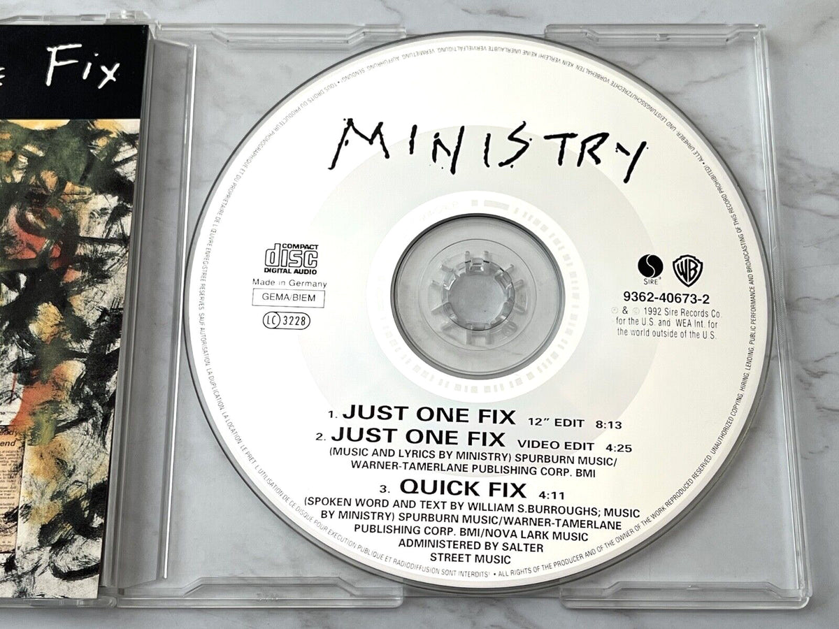 Ministry – Just One Fix (1992) [GERMAN PRESS]