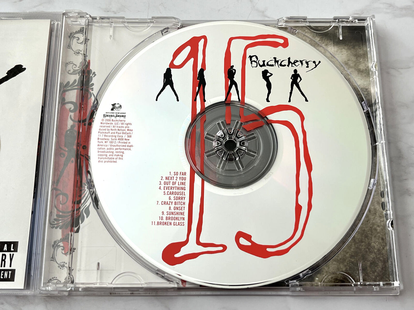 Buckcherry – 15 (2006) [ORIGINAL USA PRESS]