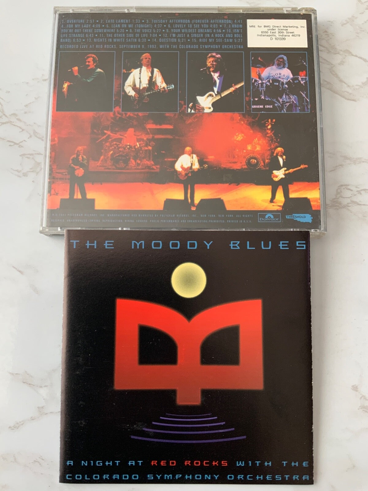 The Moody Blues – A Night At Red Rocks [ORIGINAL USA PRESS]