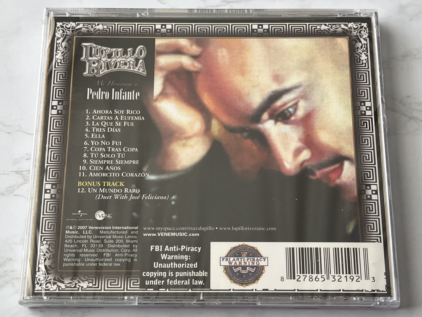 Lupillo Rivera – Mi Homenaje A Pedro Infante (2007)