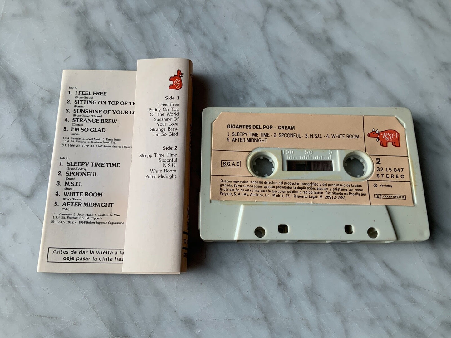 Cream – Gigantes Del Pop Vol. 23 (1981)