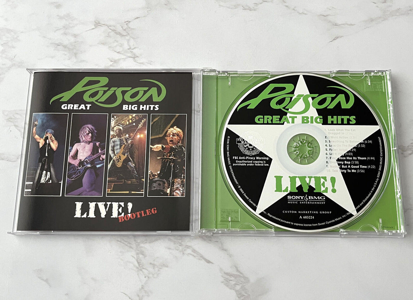 Poison – Great Big Hits Live (2006) [ORIGINAL USA PRESS]