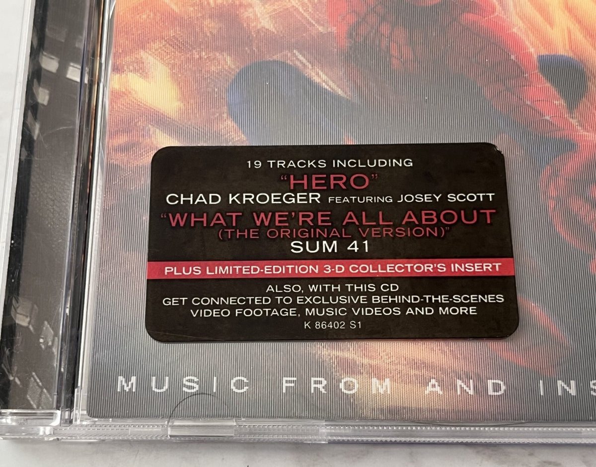 Aerosmith, The Strokes, Various, Corey Taylor, The Hives – Spider Man Music From And Inspired By (2002)