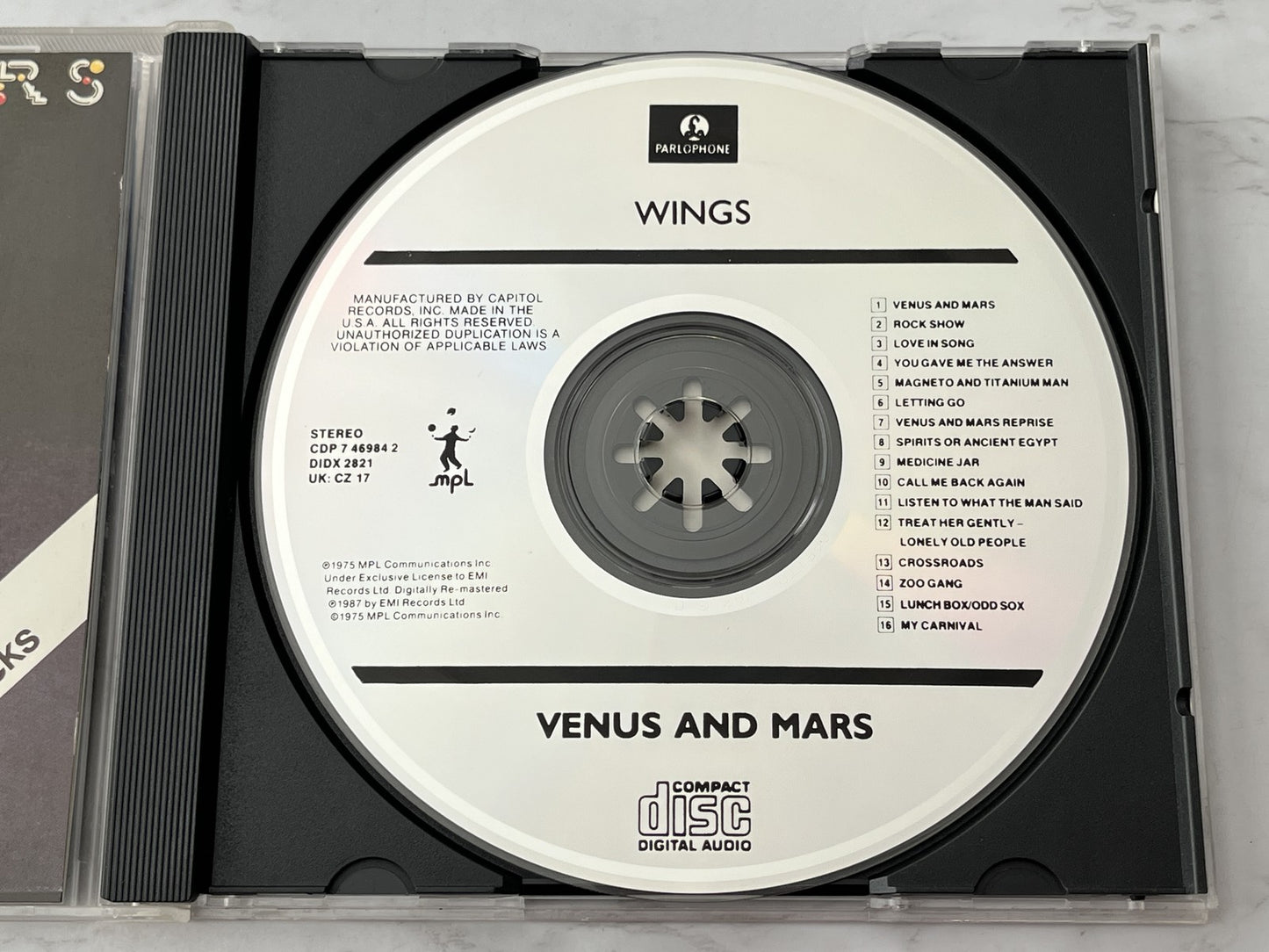 Wings – Paul McCartney Venus And Mars