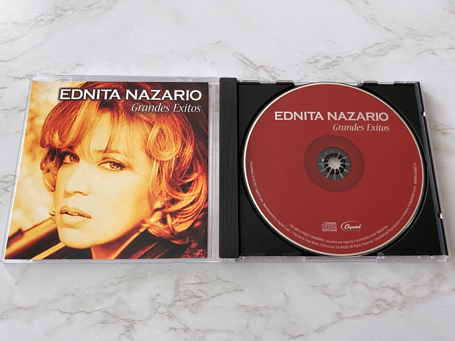 Ednita Nazario – Grandes Exitos (2011) [ORIGINAL USA PRESS]