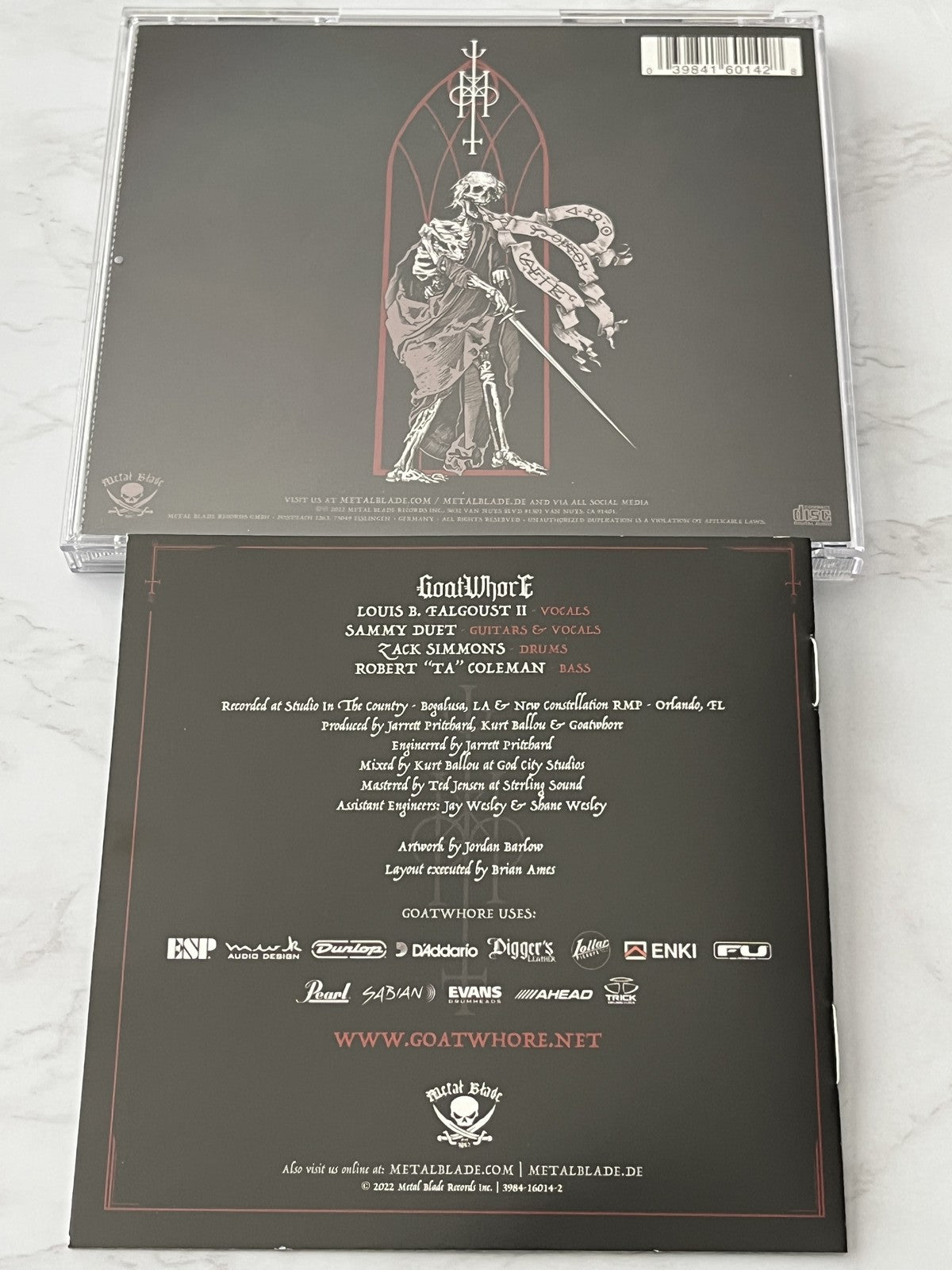 Goatwhore – Angels Hung From The Arches Of Heaven (2022) [ORIGINAL USA PRESS]