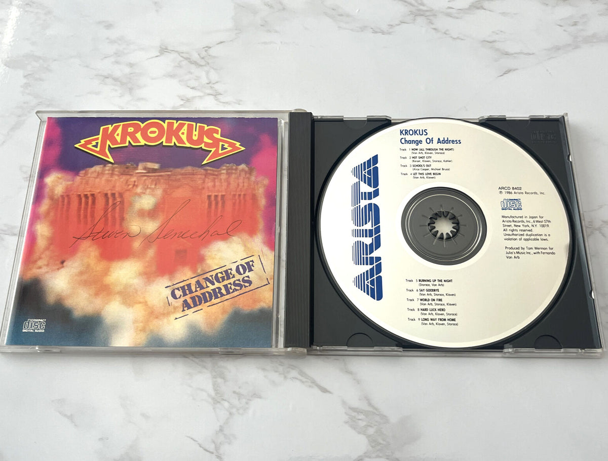 Krokus – Change Of Address (1986) [JAPAN TARGET ERA]