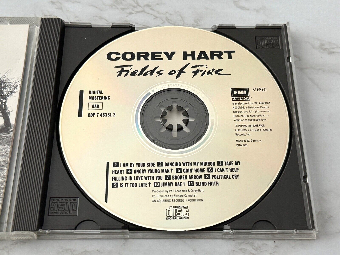 Corey Hart – Fields Of Fire (1986) [W GERMANY TARGET ERA]
