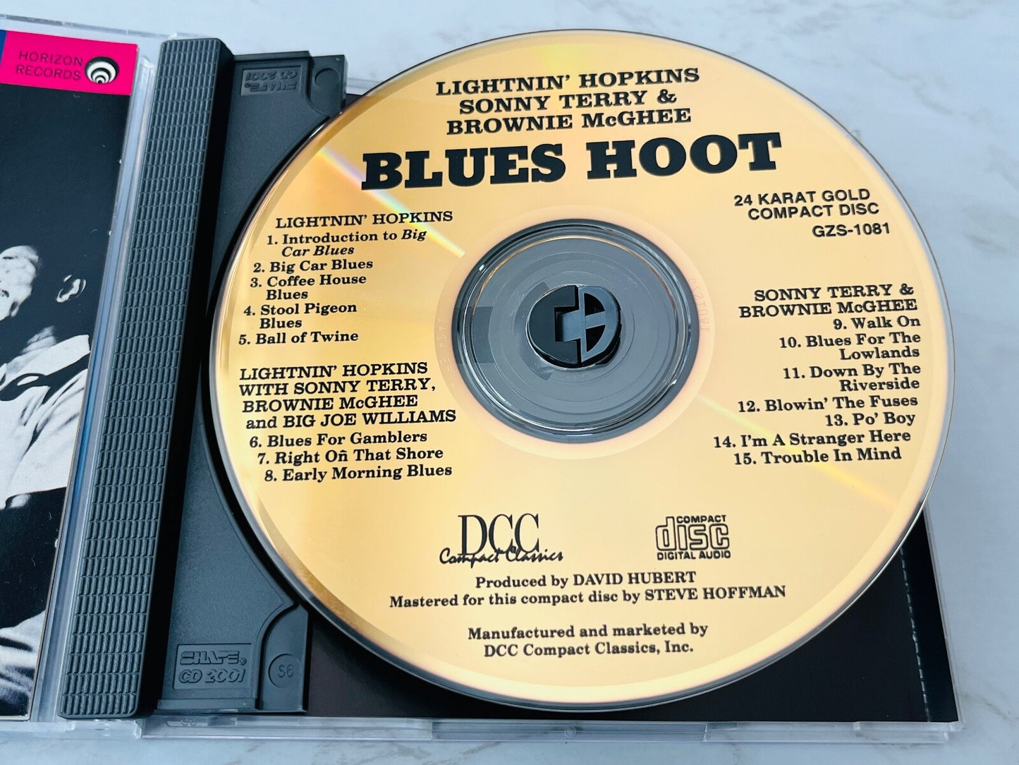Sonny Terry, Brownie McGhee, Lightnin' Hopkins – Sonny Terry & Brownie McGhee Blues Hoot (24KT Gold, DCC Gold) (1995)