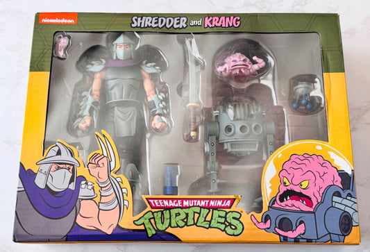 NECA Teenage Mutant Ninja Turtle Shredder And Krang Figures (2020)