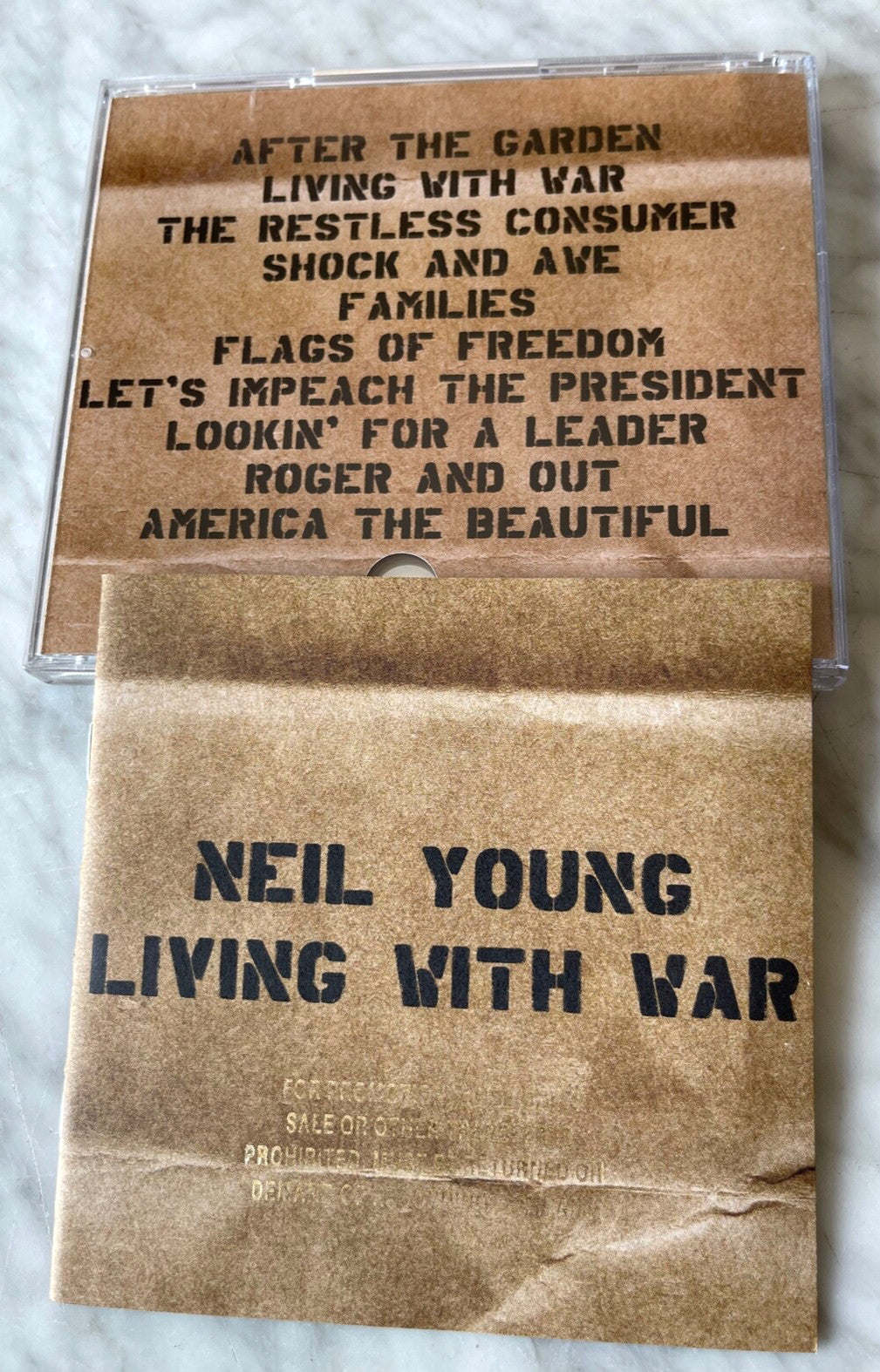 Neil Young – Living With War (2006) [ORIGINAL USA PRESS]