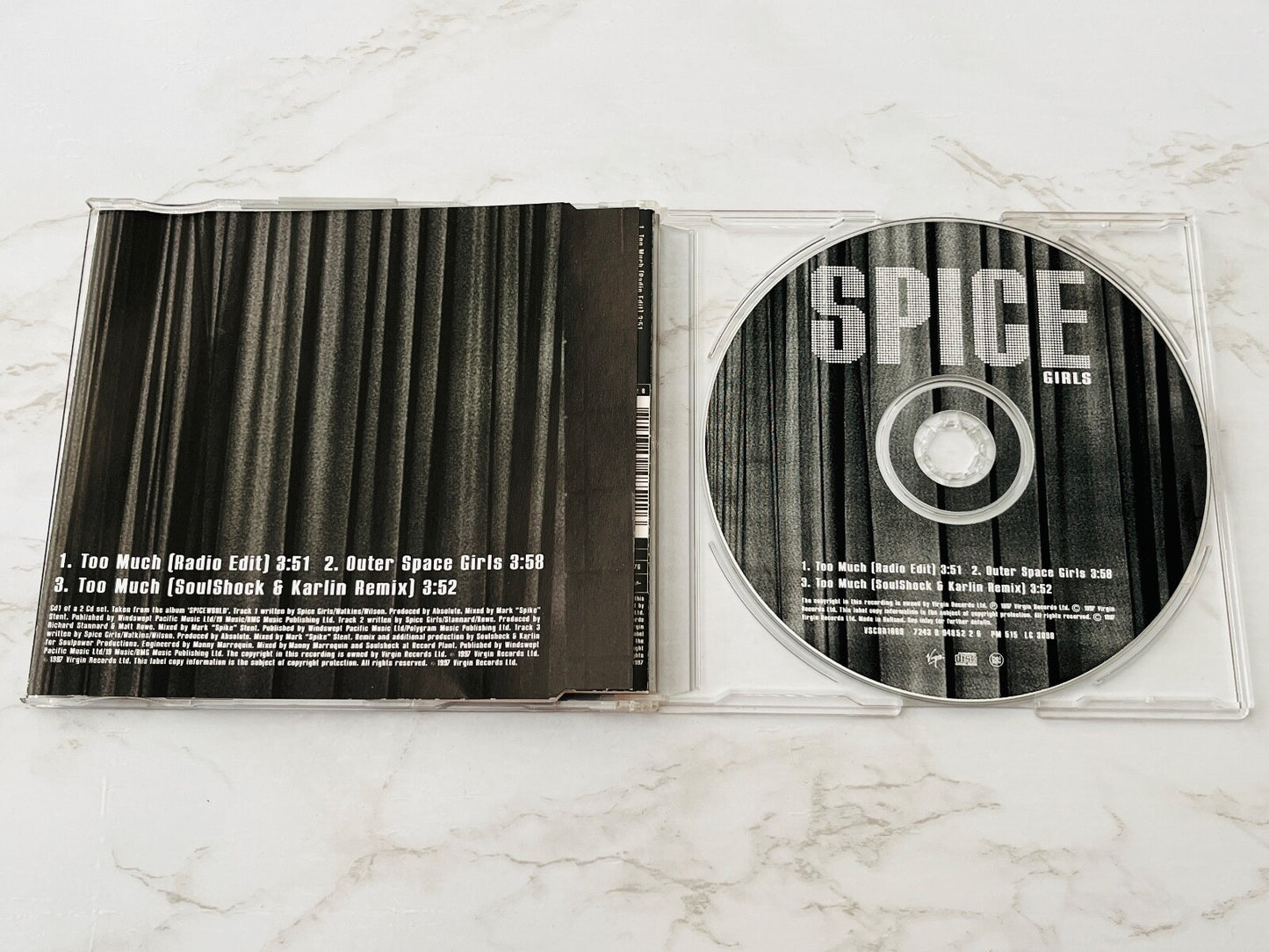 Spice Girls – Too Much (1997) [UK PRESS]