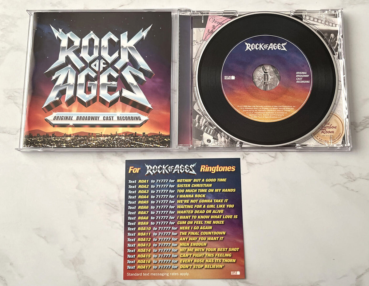 Rock Of Ages Original Broadway Cast Recording (2009)