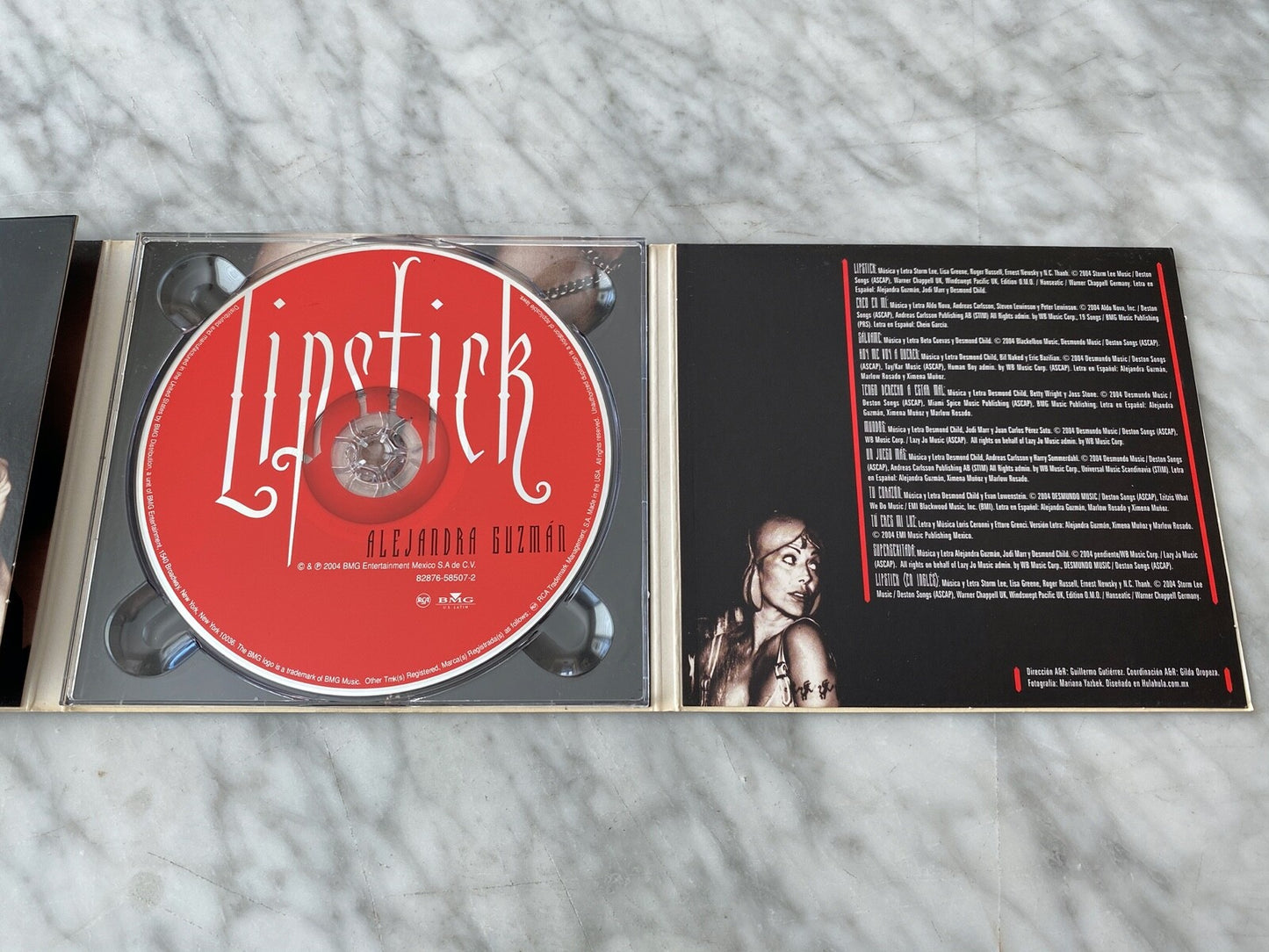 Alejandra Guzmán – Alejandra Guzman Lipstick (Digipak) (2004) [ORIGINAL USA PRESS]