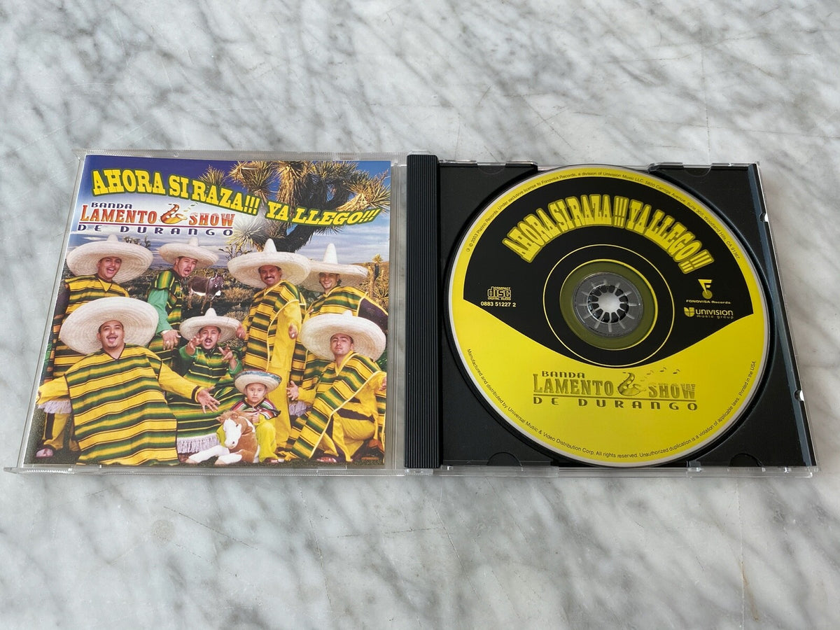Banda Lamento Show De Durango – Ahora Si Raza Ya Llego (2003) [ORIGINAL USA PRESS]