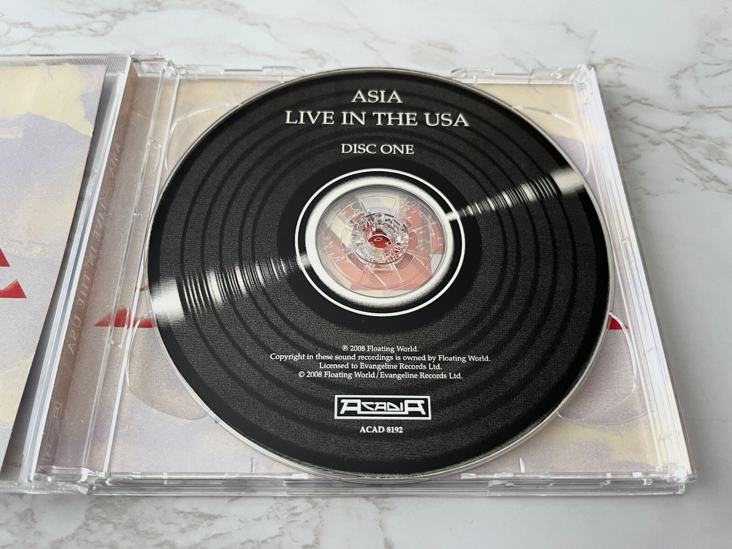 Asia – Live In The USA (2008) [UK PRESS]