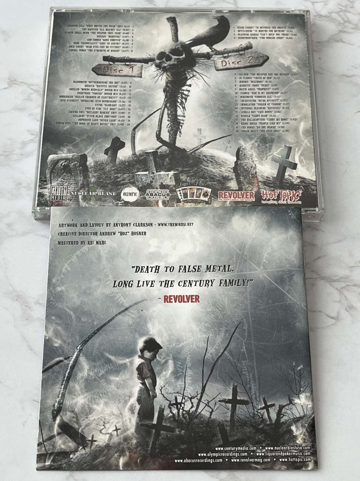 Behemoth, Exodus, In Flames, Lacuna Coil, Various, Dream Evil – Metal For The Masses Vol. 3 (2004) [ORIGINAL USA PRESS]