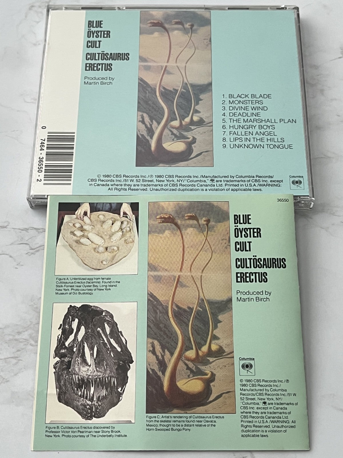 Blue Oyster Cult – Cultosaurus Erectus [ORIGINAL USA PRESS]