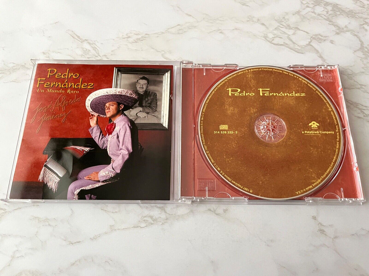 Pedro Fernandez – Tributo A Jose Alfredo Jimenez (1997) [ORIGINAL USA PRESS]