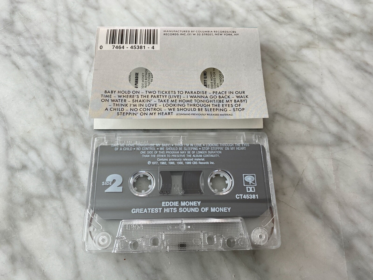 Eddie Money – Greatest Hits Sound Of Money (1989)