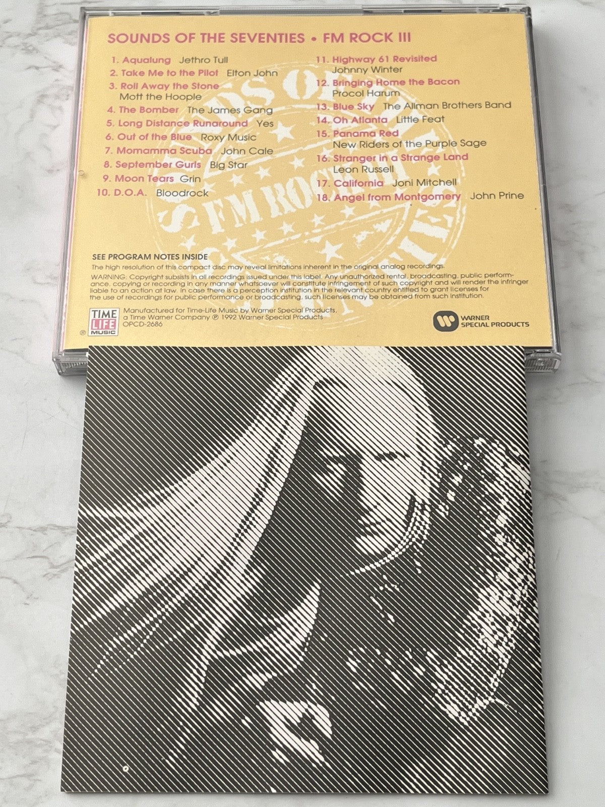 Elton John, Jethro Tull, Johnny Winter, John Prine, Procol Harum, Various – Time Life Sounds Of The Seventies FM Rock III (1992)