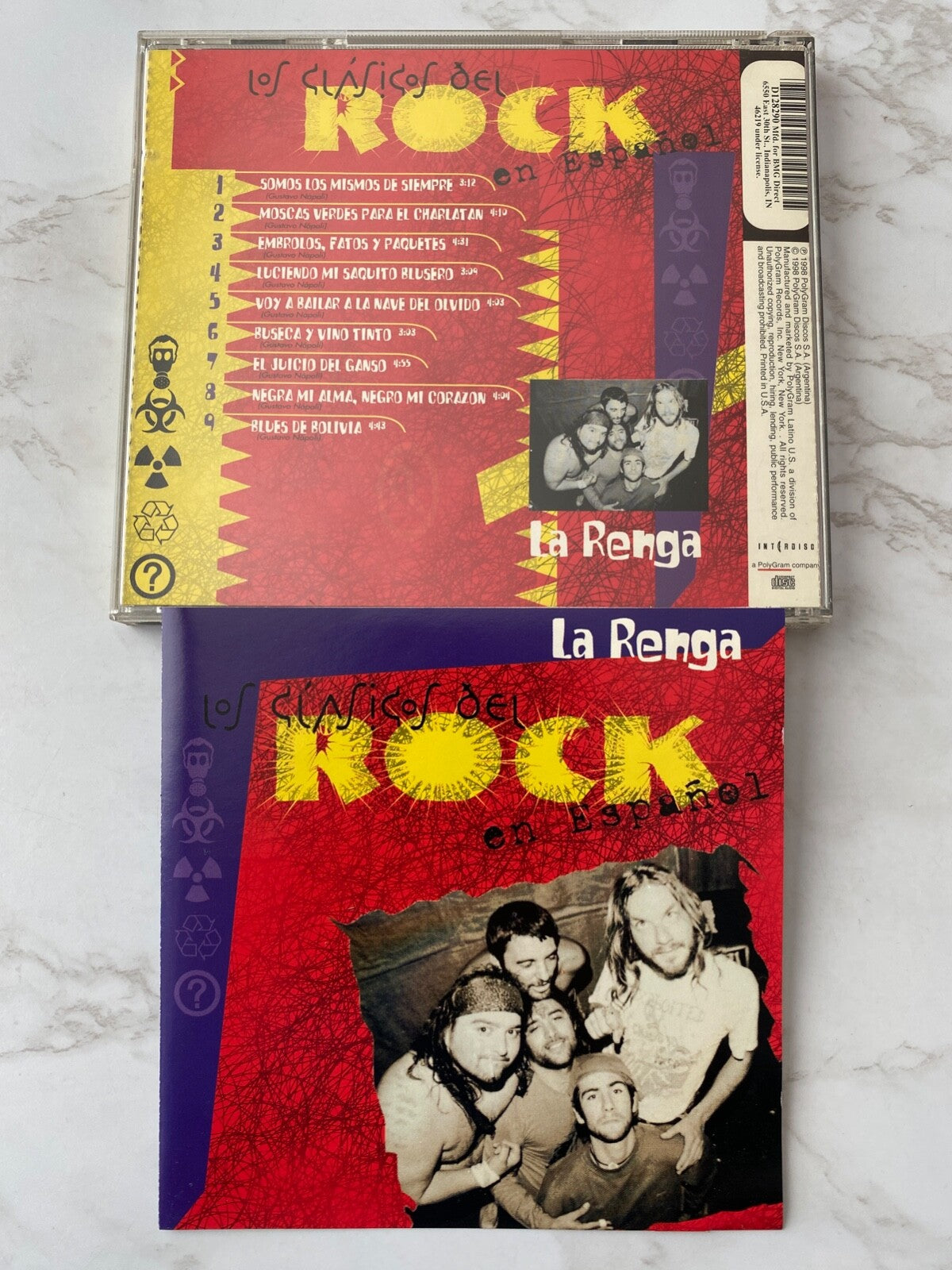 La Renga – Los Clasicos Del Rock En Español (1998) [ORIGINAL USA PRESS]