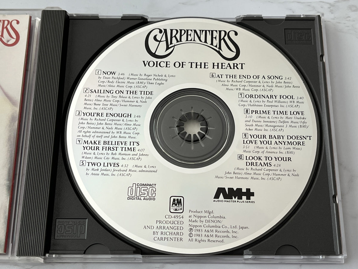 Carpenters – Voice of the Heart (1985) [JAPAN TARGET ERA]