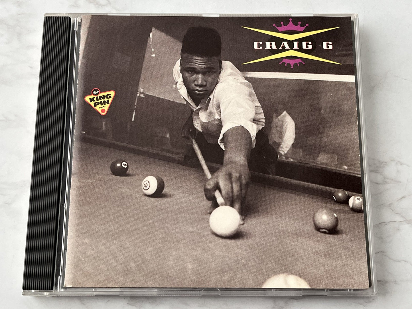 Craig G – The Kingpin (1989) [ORIGINAL USA PRESS]
