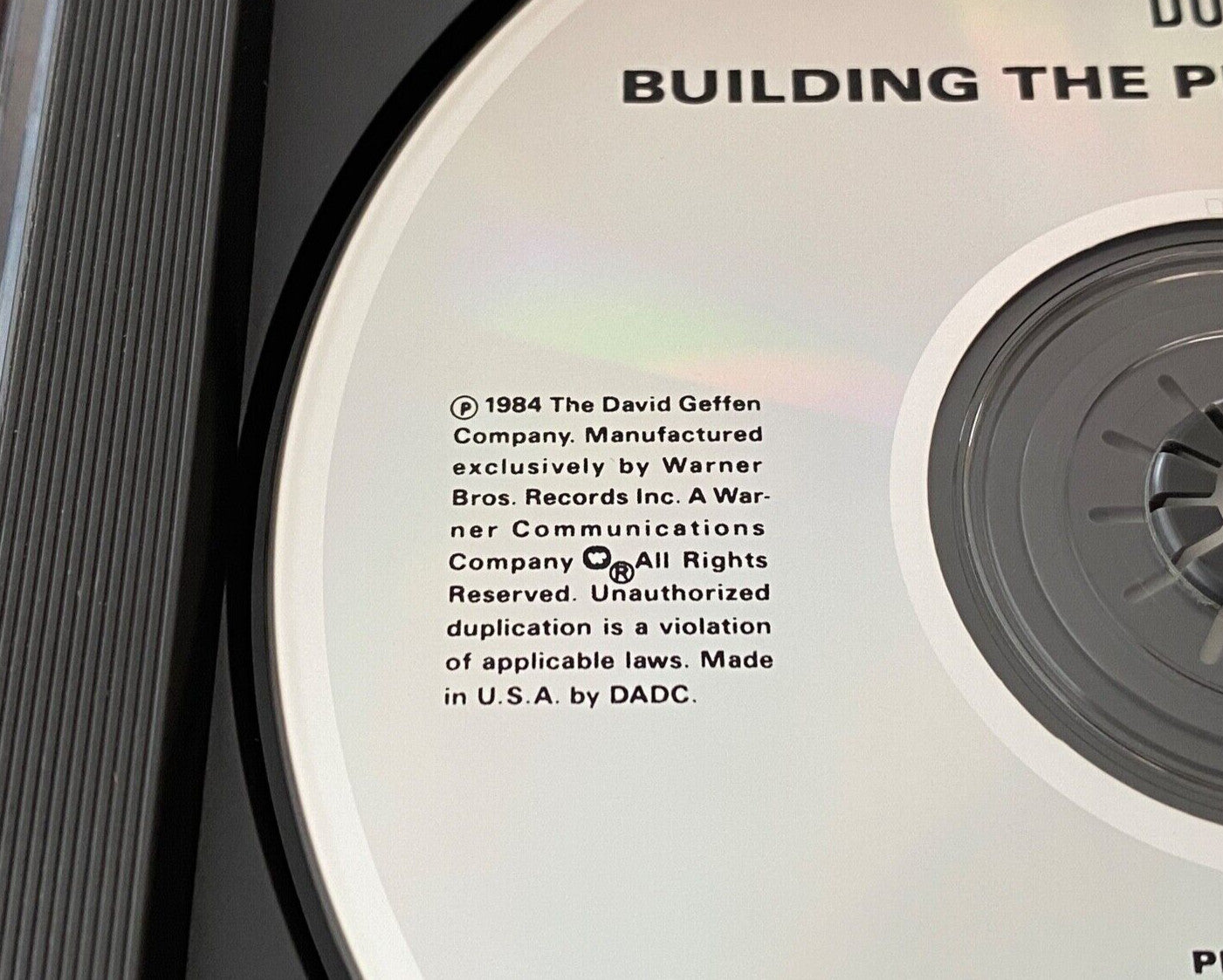 Don Henley – Building The Perfect Beast [DADC PRESS]
